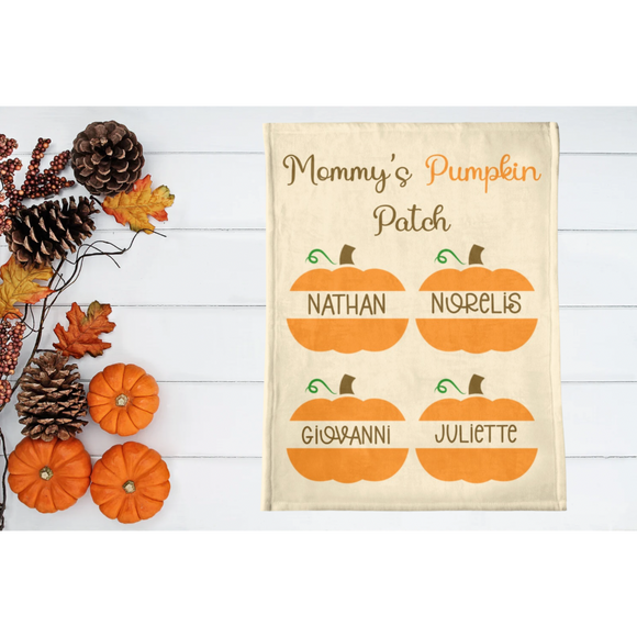 Mommy’s Pumpkin Patch Blanket