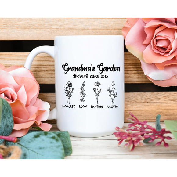 Grandma’s Garden Mug